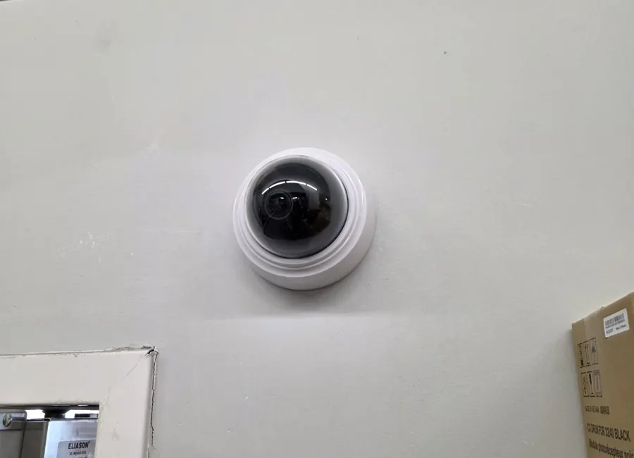 Dome camera installation